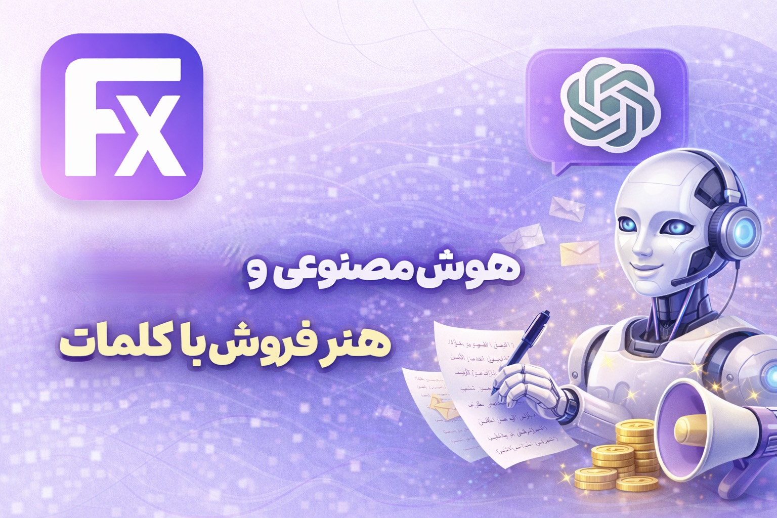 هوش مصنوعی و کپیرایتینگ: هنر فروش با کلمات